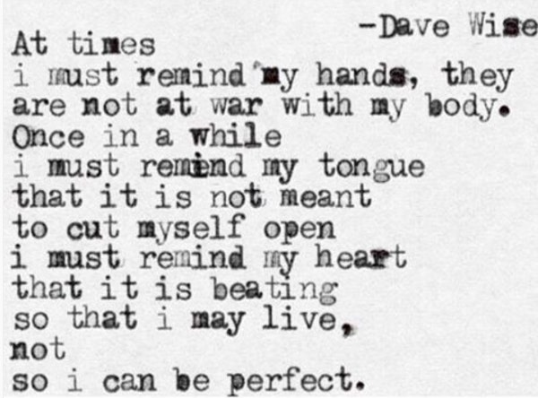 Dave Wise Poems About Love and Breakup Instagram Quotes