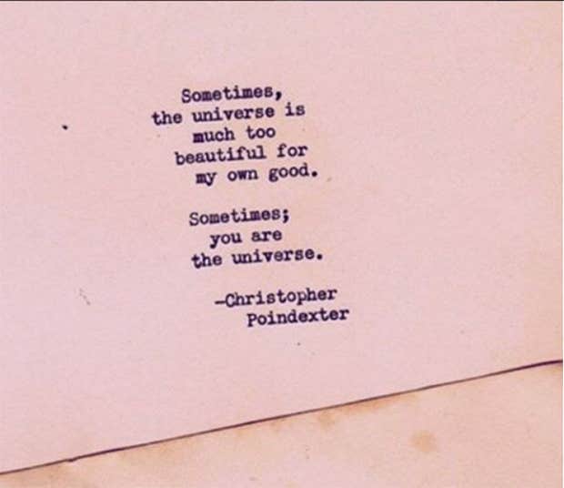 Christopher Poindexter Poems Instagram Quotes About Love