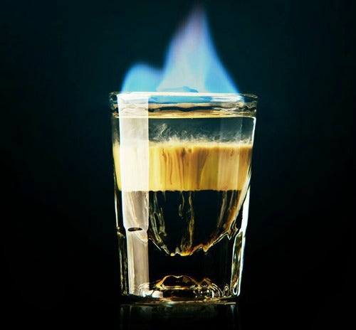 flaming b52