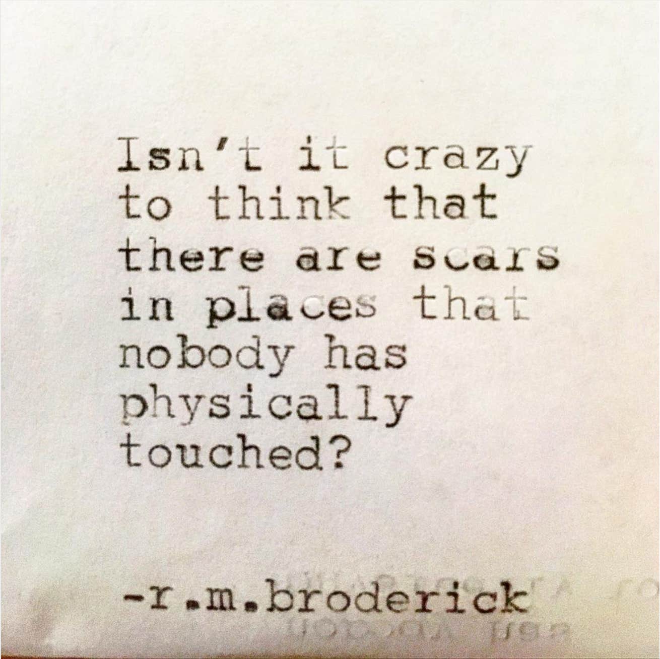 Heartbreaking quotes Instagram Poet R. M. Broderick