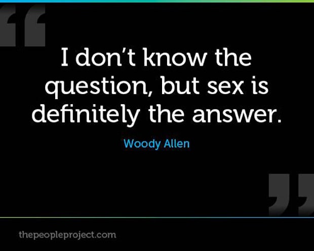 Funny Sex Quotes From Celebrities