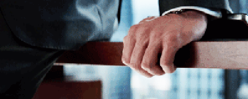 Just remember, there's no ring on that finger, so no hanky panky! Christian Grey in '50 Shades of Grey'