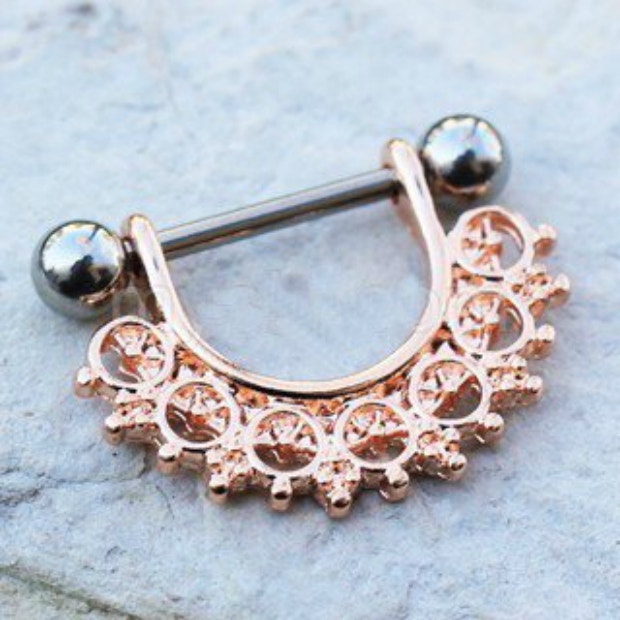 nipple piercing jewelry