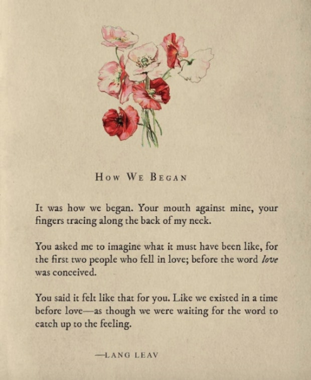 Lang Leav Love Poems