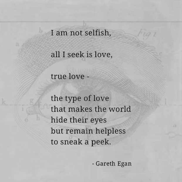 love quotes gareth egan instagram poet sad quotes