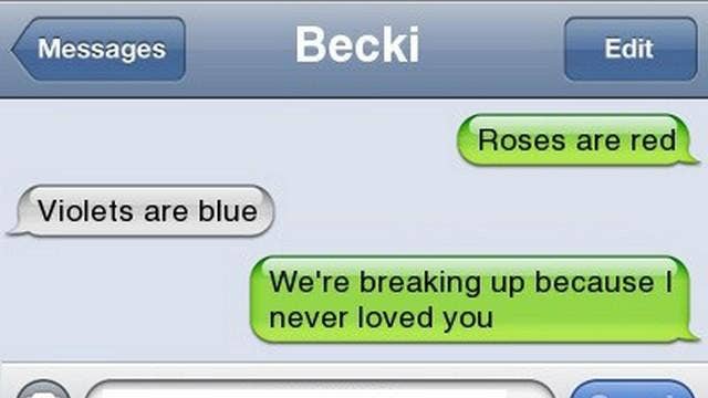 breakup text