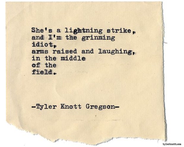 Tyler Knott Gregson Instagram Love Poems Quotes