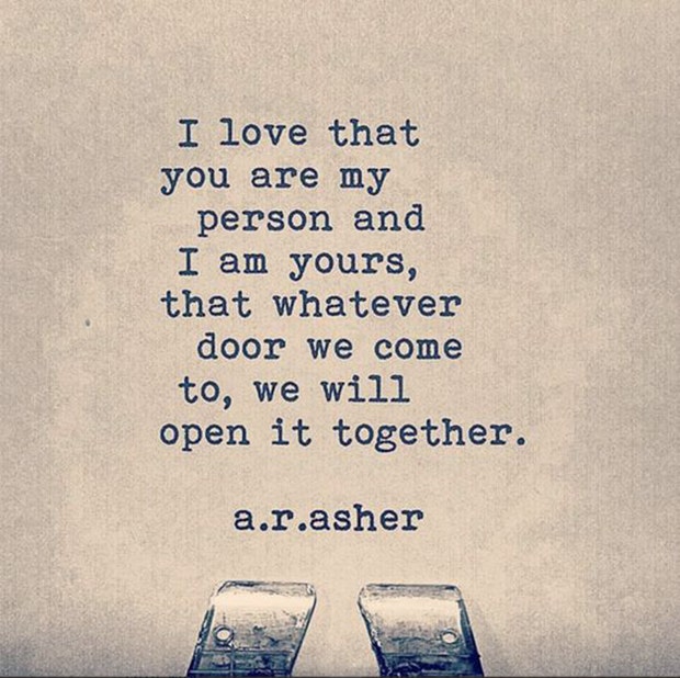 A. R. Asher stay together quotes