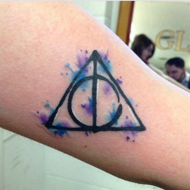 harry potter tattoo