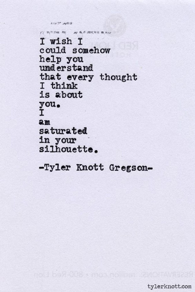 Tyler Knott Gregson Instagram Love Poems Quotes