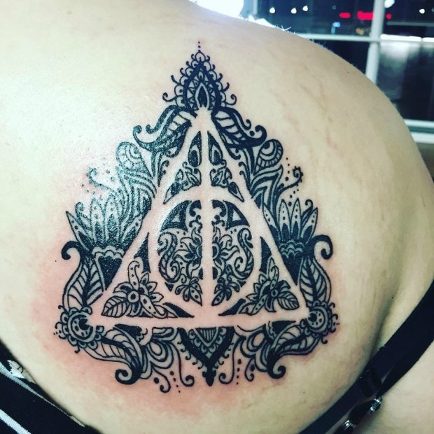 harry potter tattoo