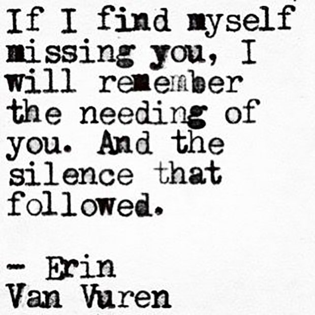 Erin Van Vuren Poetry Life Quotes