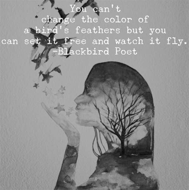 Mary Hutchinson Blackbird.Poet Instagram Quotes & Poems About Love