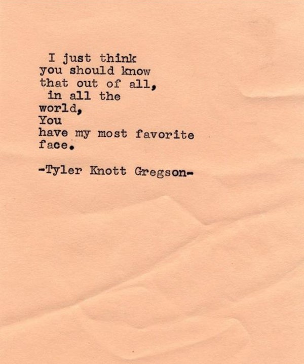 Tyler Knott Gregson Instagram Love Poems Quotes