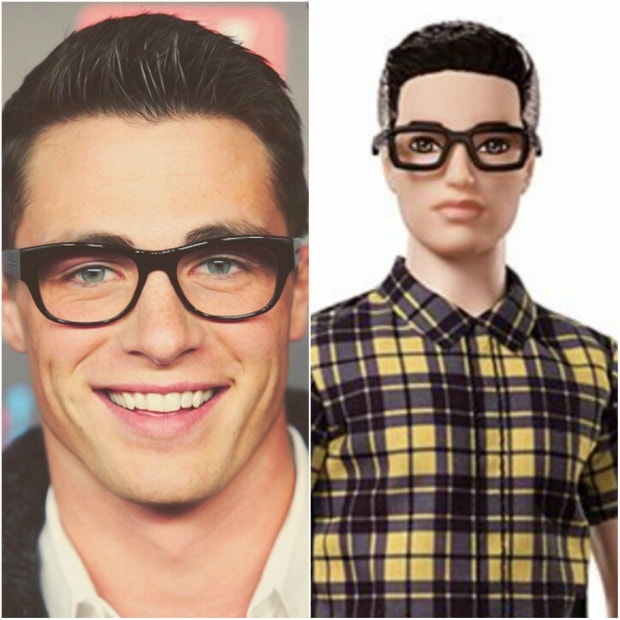 Mattel ken dolls Barbie Celebrity Resemblance