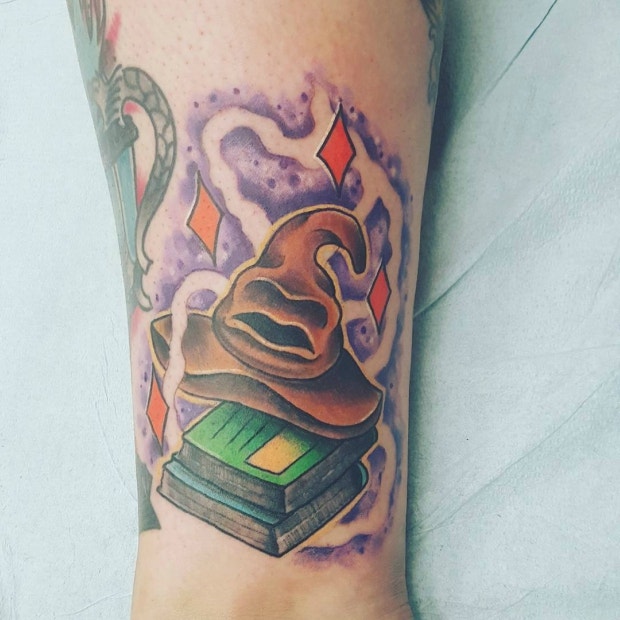 harry potter tattoo