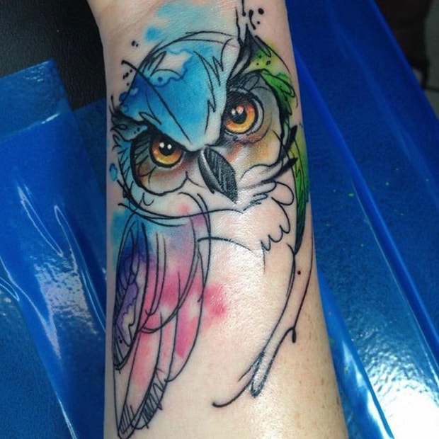 harrypotter hedwig hogwarts harrypottertattoo castle owl tattoo ink   Hogwarts tattoo Hedwig tattoo Harry potter tattoo