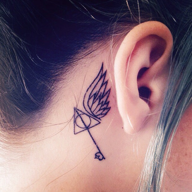 harry potter tattoo