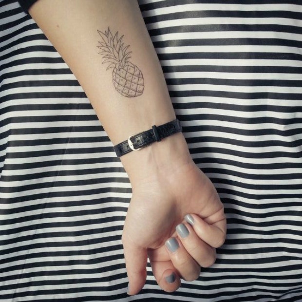 summer wrist tattoos