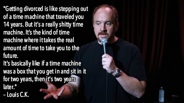 Louis C.K. Funny Quotes Divorce