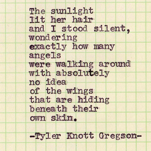 Tyler Knott Gregson Instagram Love Poems Quotes