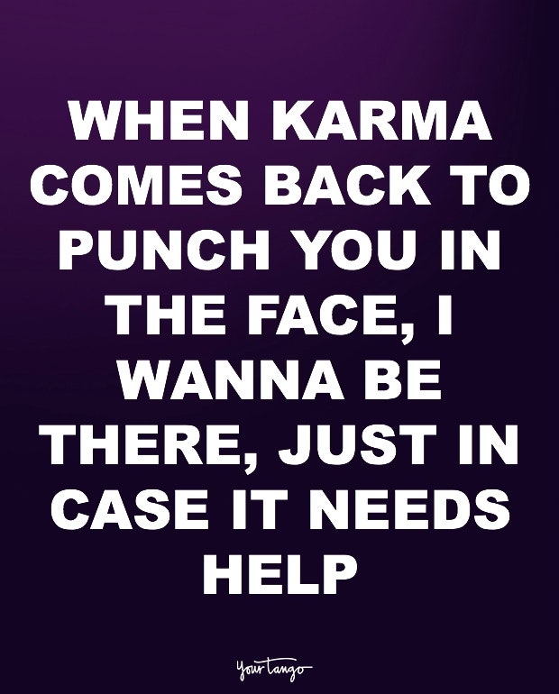 karma quotes for cheaters