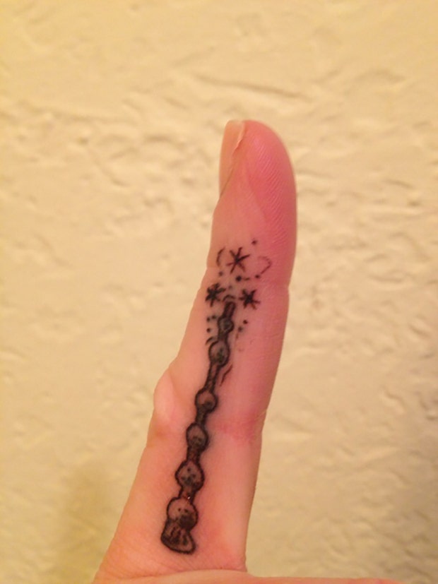 harry potter tattoo