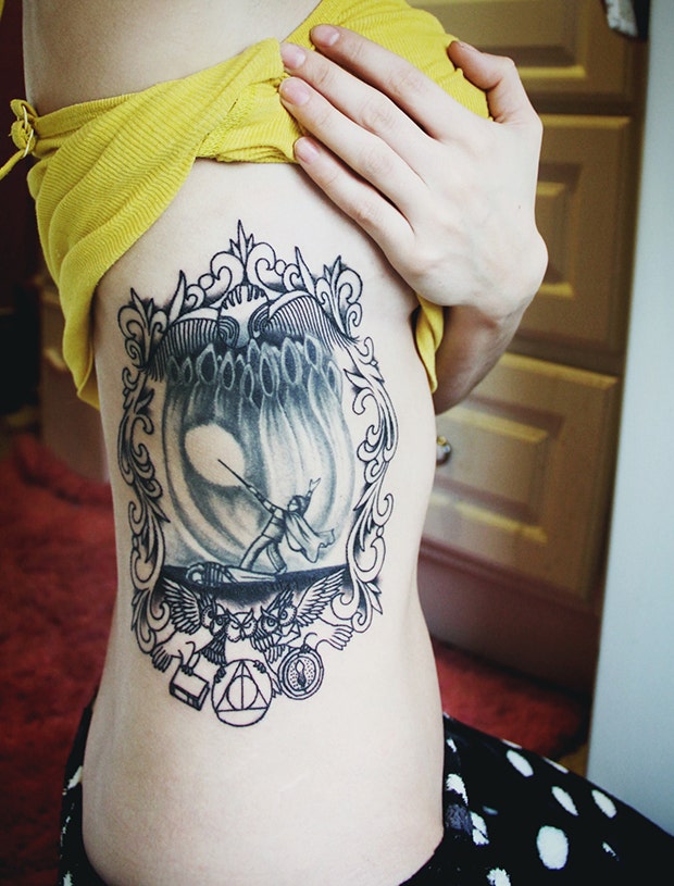 harry potter tattoo