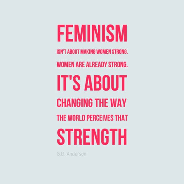 Feminism Strong Woman Quotes