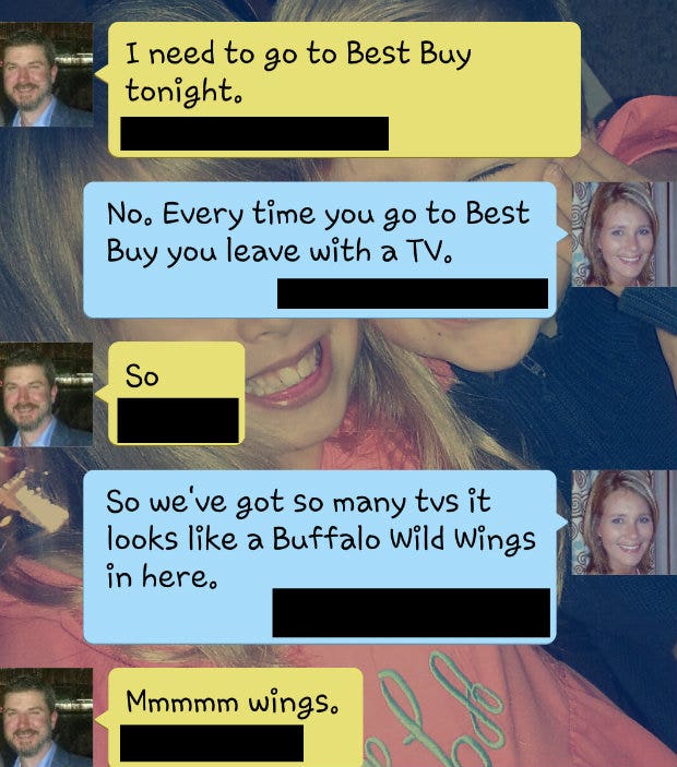 10 Funny Texts I've Sent My Husband That Sum Up Being A Wife
