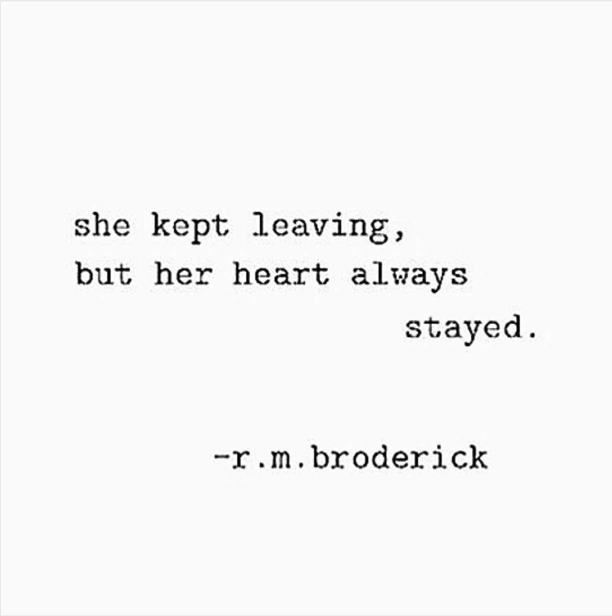 Heartbreaking quotes Instagram Poet R. M. Broderick