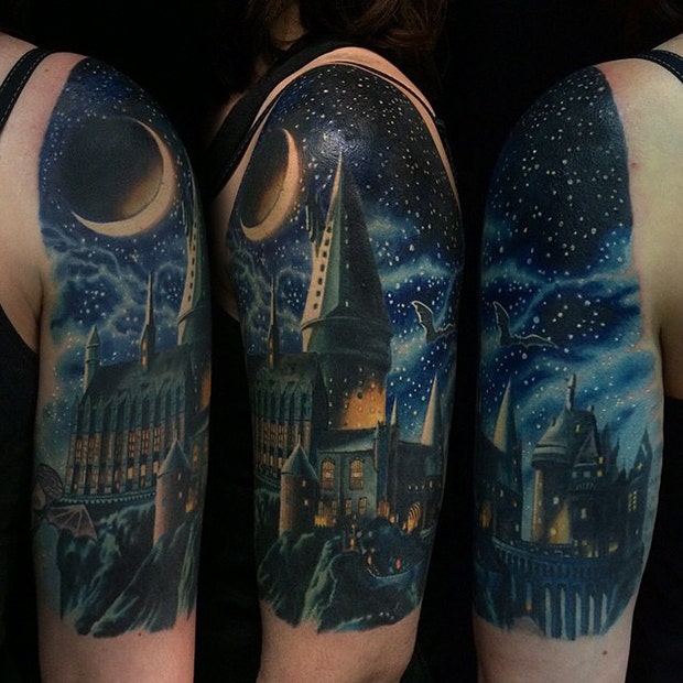 harry potter tattoo