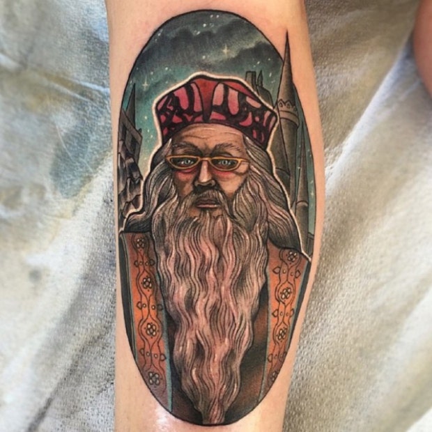 harry potter tattoo