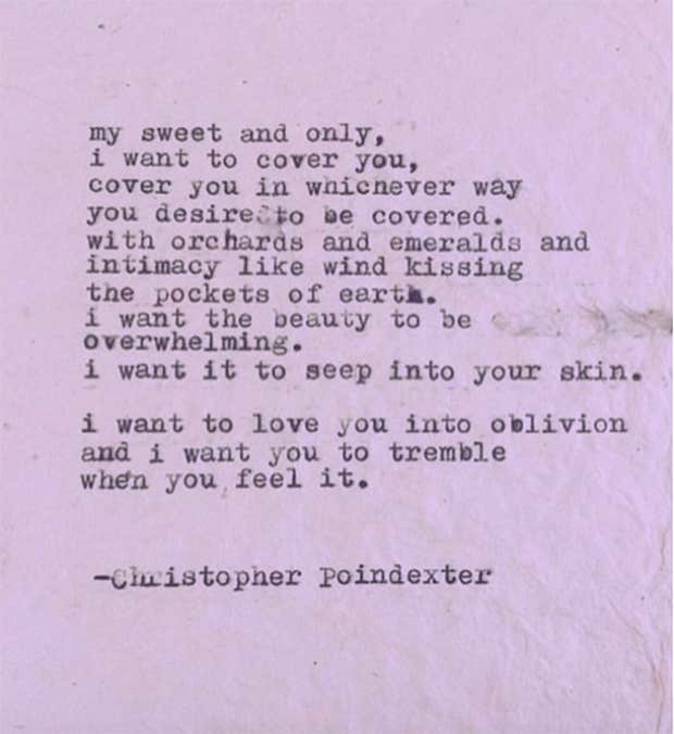 Christopher Poindexter Poems Instagram Quotes About Love