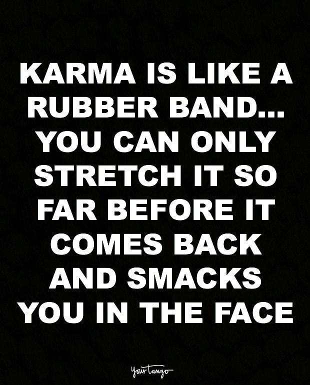 karma quotes for cheaters