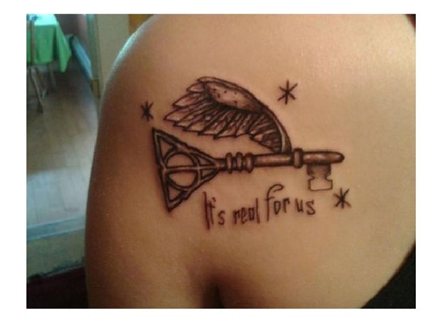 harry potter tattoo