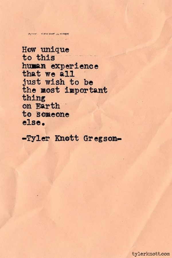 Tyler Knott Gregson Instagram Love Poems Quotes