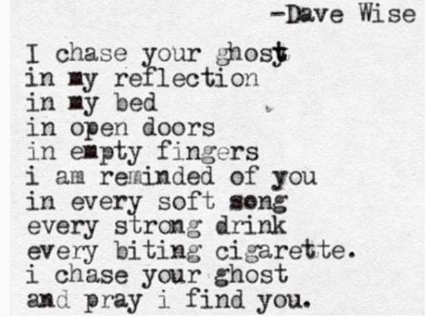 Dave Wise Poems About Love and Breakup Instagram Quotes