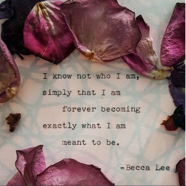 Becca Lee Instagram Quotes Self-Esteem Love Yourself