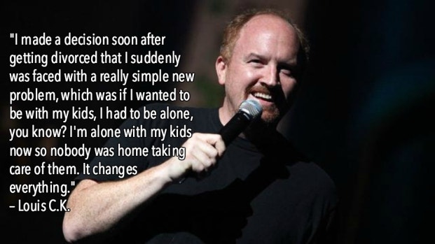 Louis C.K. Funny Quotes Divorce