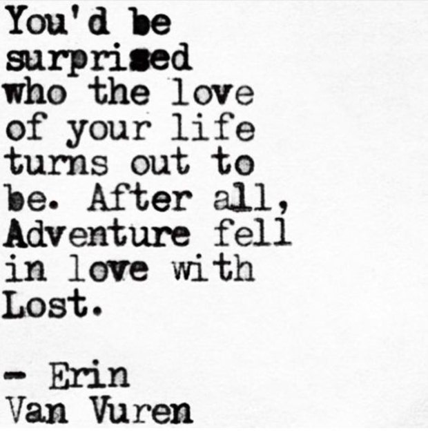 Erin Van Vuren Poetry Life Quotes