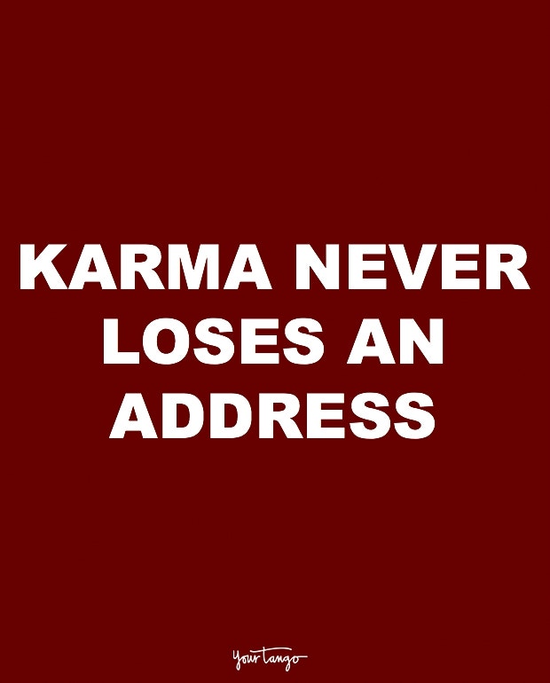 karma quotes for cheaters