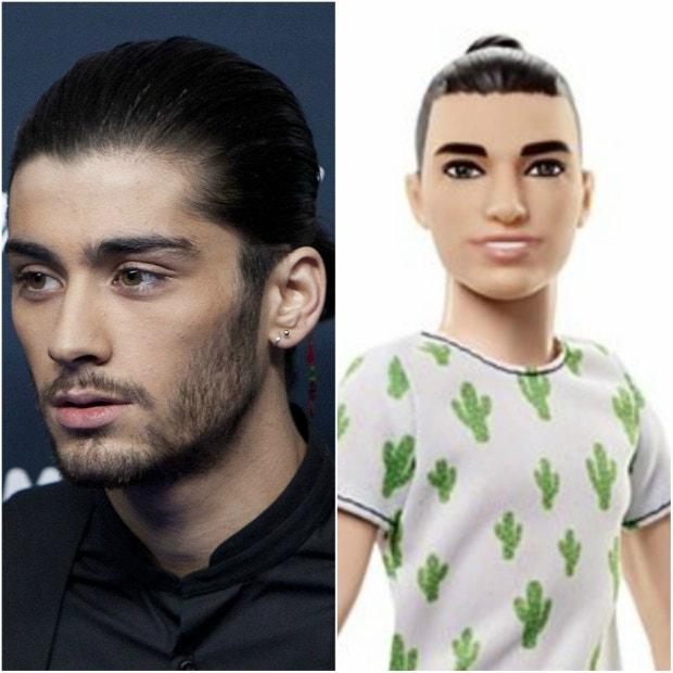 Mattel ken dolls Barbie Celebrity Resemblance