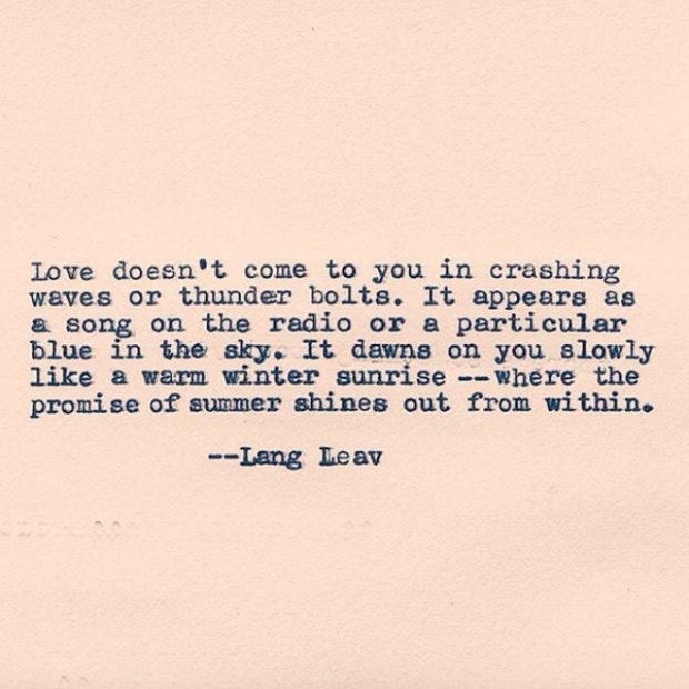 Lang Leav Love Poems