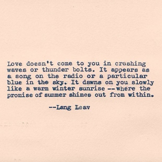 Lang Leav Love Poems