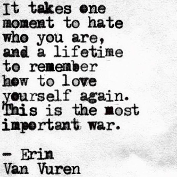 Erin Van Vuren Poetry Life Quotes