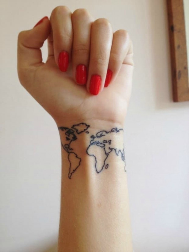 summer wrist tattoos