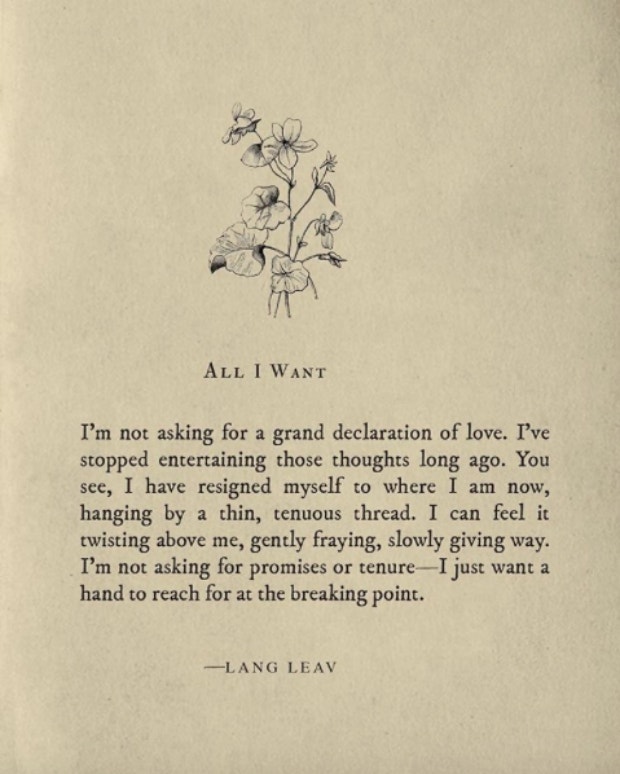 Lang Leav Love Poems