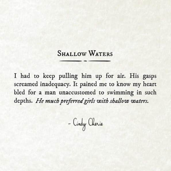 Instagram Quotes By Poet Cindy Cherie On Heartbreak
