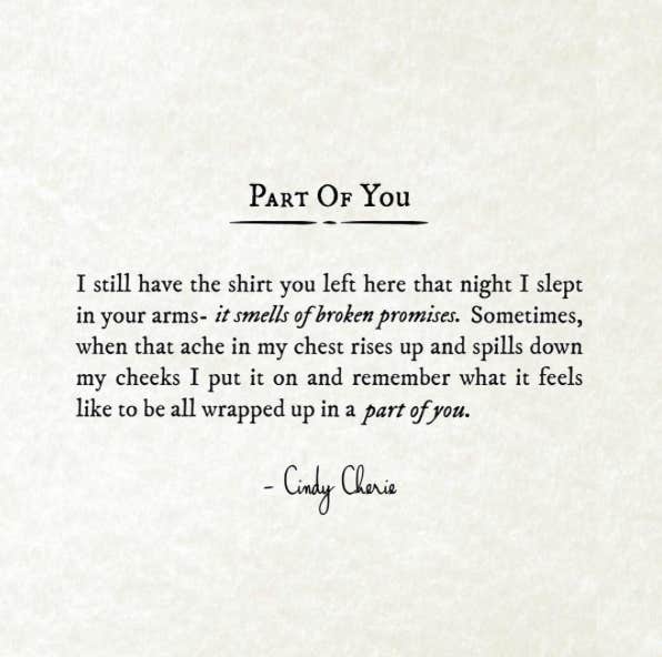 Instagram Quotes By Poet Cindy Cherie On Heartbreak